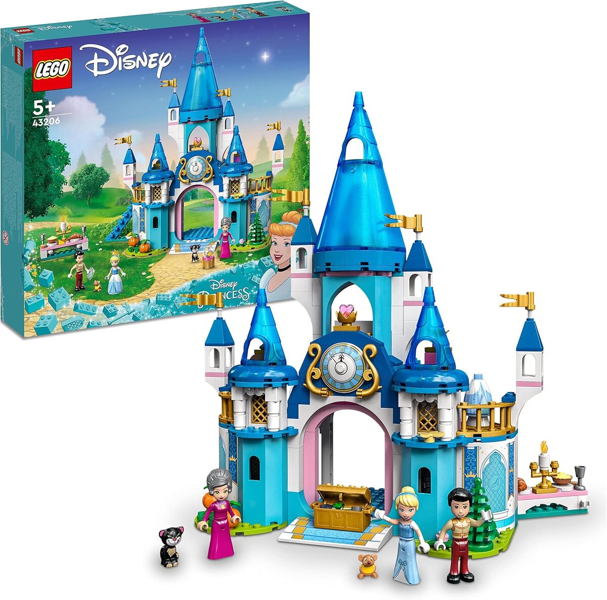 Avis LEGO 43206 Disney Princess : le charme du château de Cendrillon