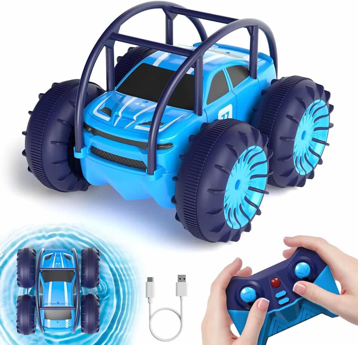 Avis MaxTronic : voiture télécommandée tout-terrain et amphibie