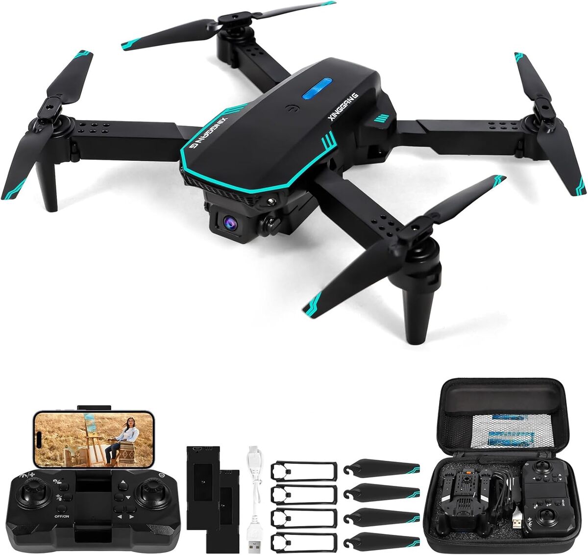 Drone Quadricoptère Enfant : test et Avis d'un Cadeau Connecté