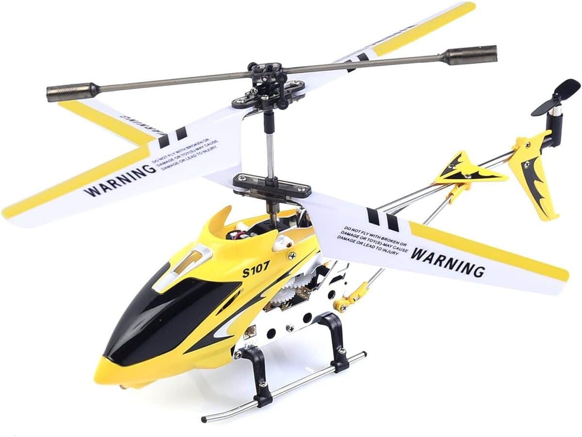 Essai du Syma S107G : le drone télécommandé jaune