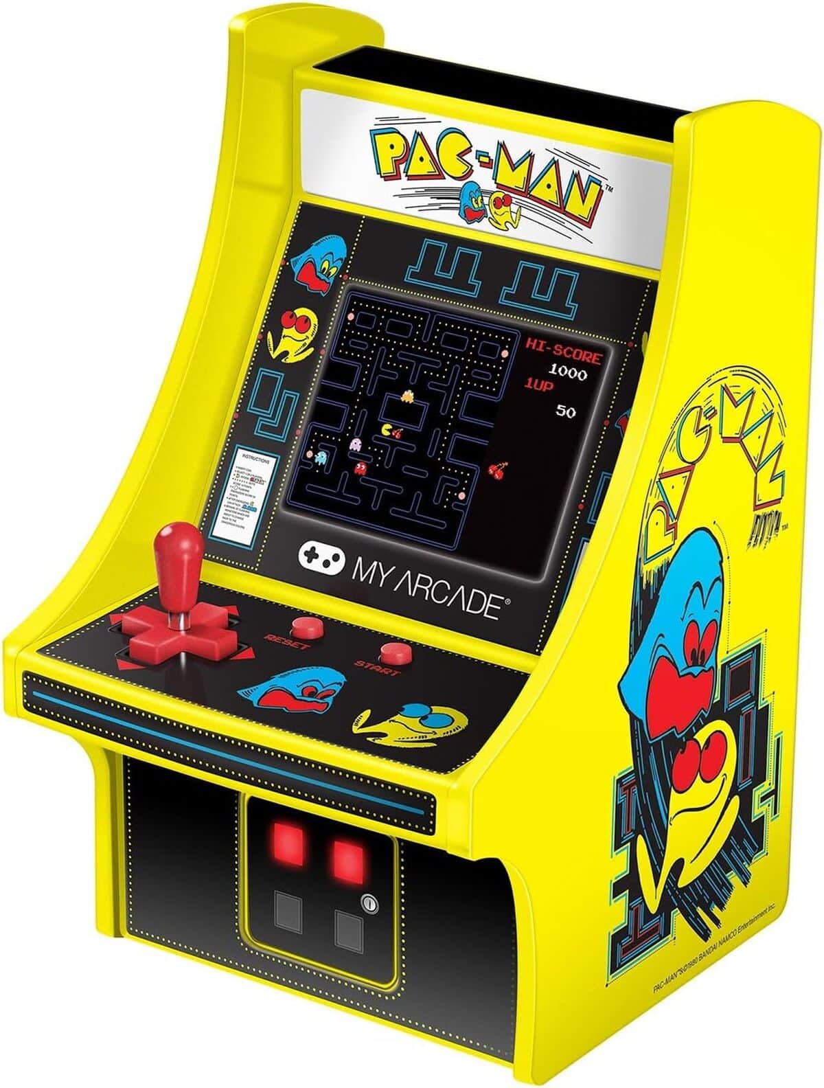 Micro Player Pac-Man : test de la Mini Borne Retro