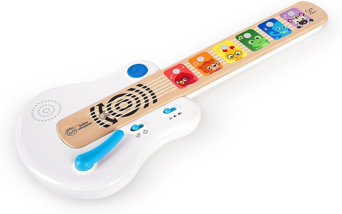 Test Baby Einstein Magic Touch : la guitare enchantée pour éveiller les tout-petits