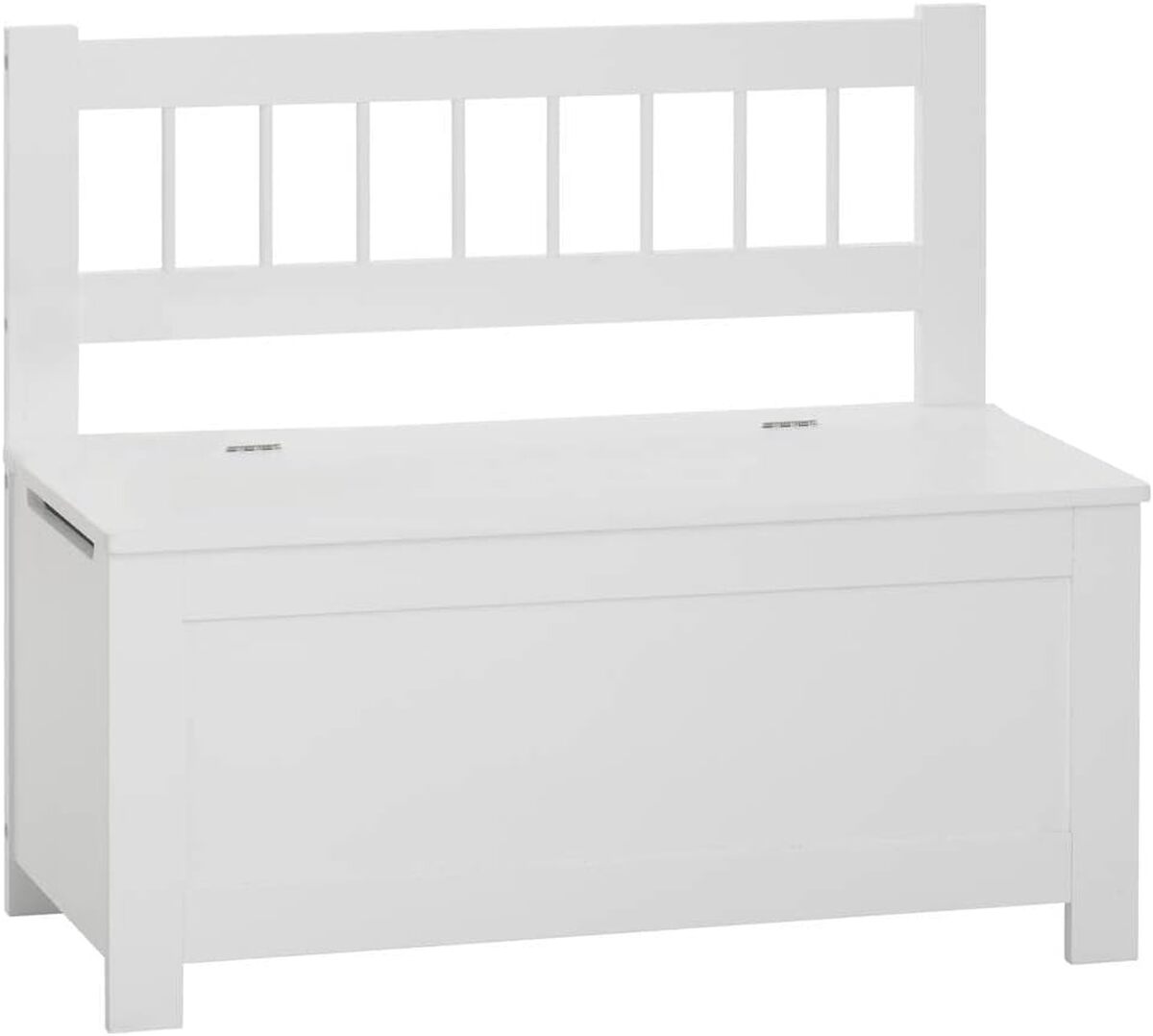 Test : banc coffre enfant Atmosphera blanc