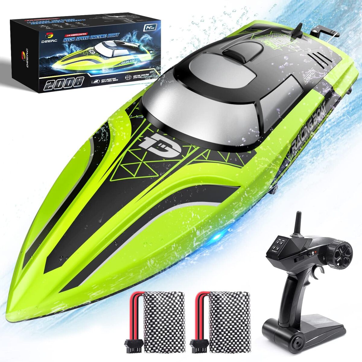 Test bateau RC DEERC : vitesse et fun sur l'eau !