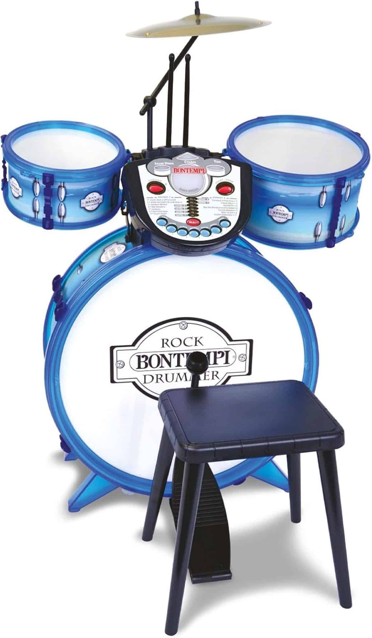 Test Bontempi-52 5602 : la batterie des apprentis rockeurs