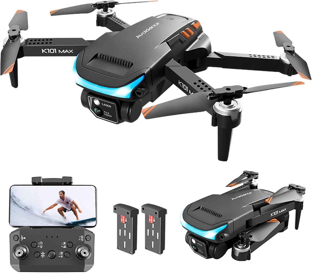 Test Drone HD FPV : vol et Acrobaties Faciles
