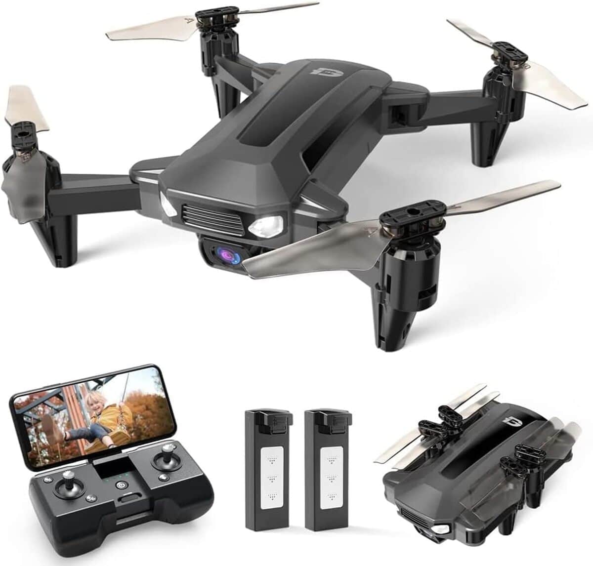 Test du drone D40 DEERC : un mini quadcopter pour les débutants en herbe