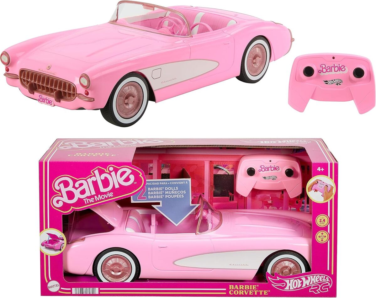 Test Hot Wheels et Barbie : la corvette télécommandée à l'essai