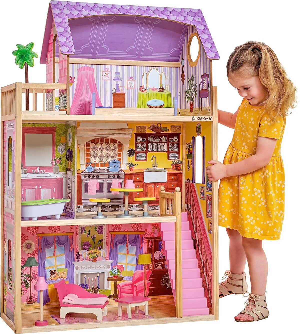 Test KidKraft : maison de Poupée Kayla avec Accessoires - Le Reve des Enfants