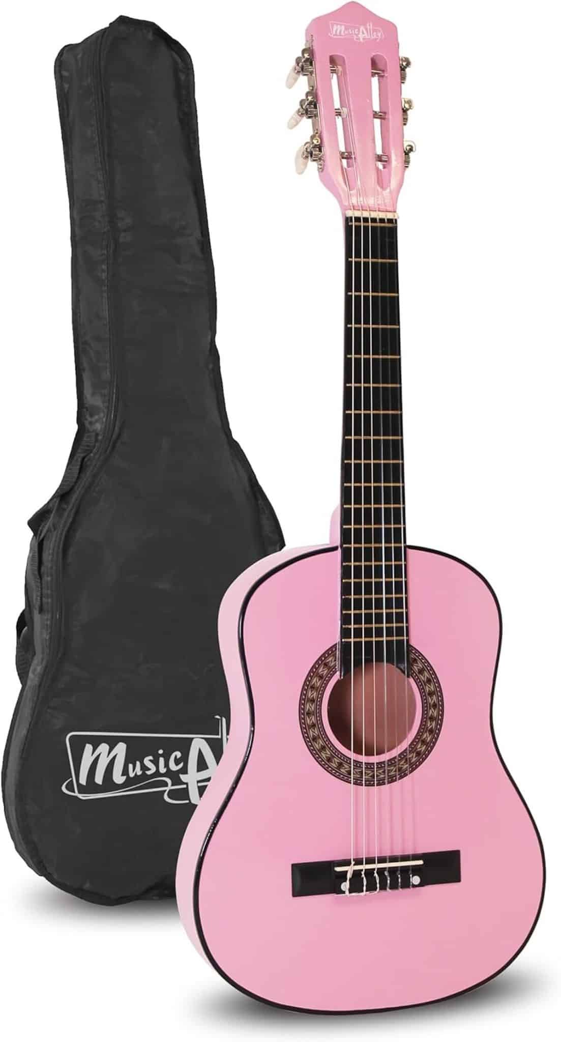 Test MA-51 : la guitare enfant Music Alley en rose