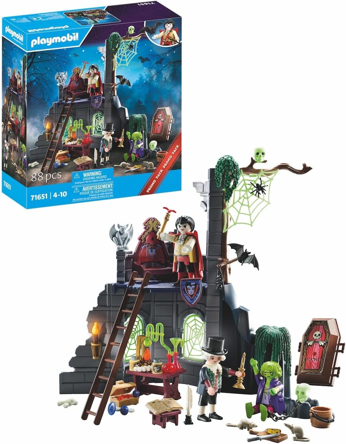 Test Playmobil 71651 : ruine hantée et Pirates, le pack complet