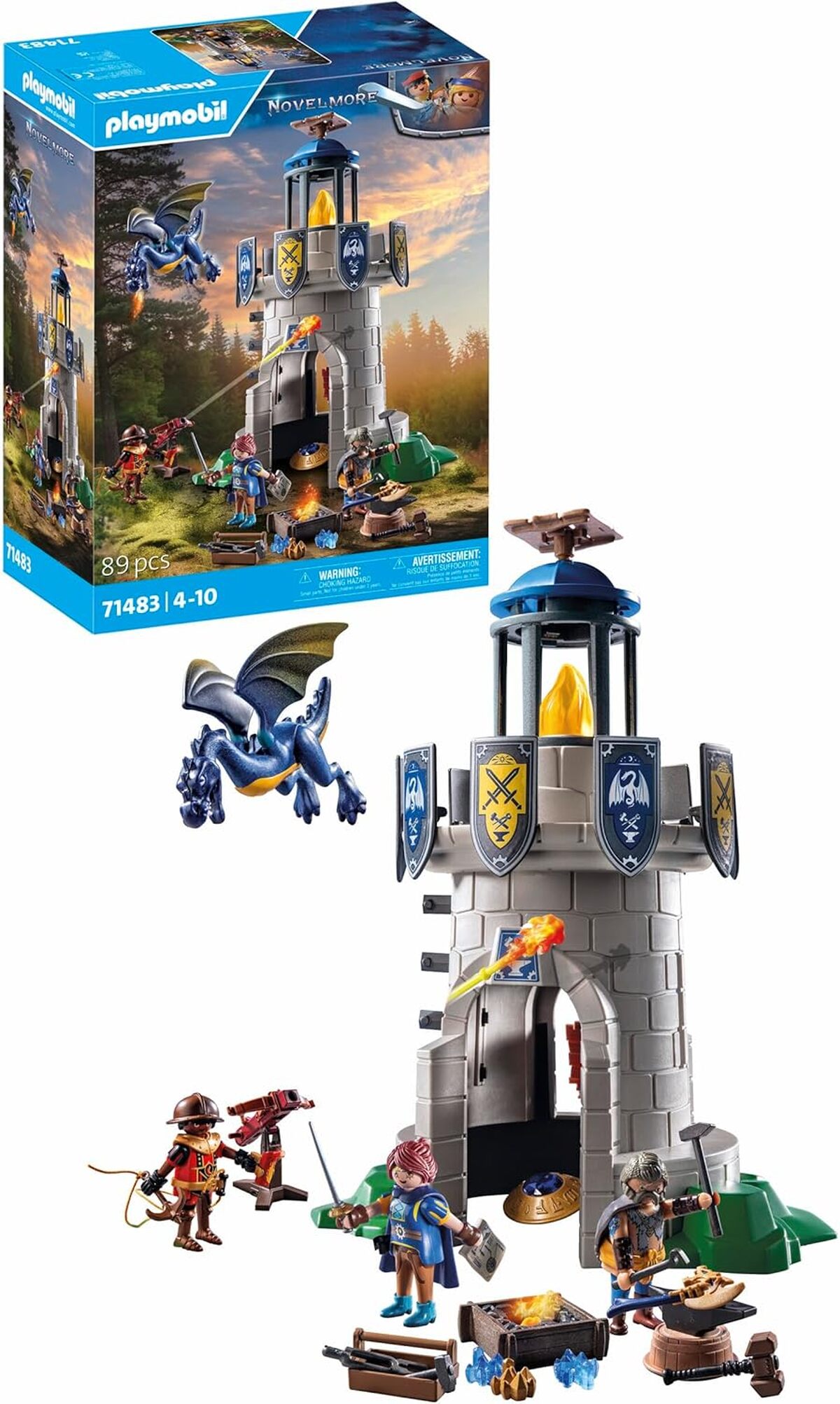 Test Playmobil Novelmore 71483 : chevaliers vs Dragon