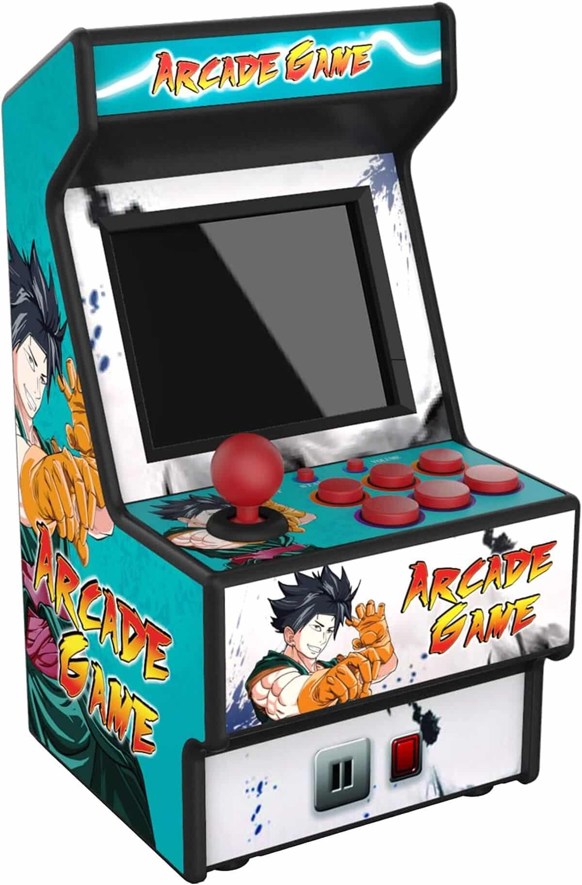 Test RHAC01 : mini Arcade Portable pour Enfants, 156 Jeux et Écran Protecteur