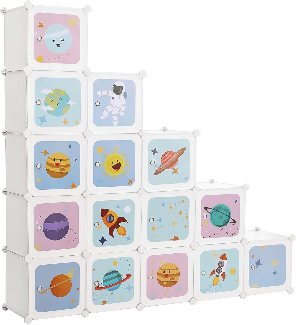 Test SONGMICS : meuble Enfant 15 Cubes Modulable