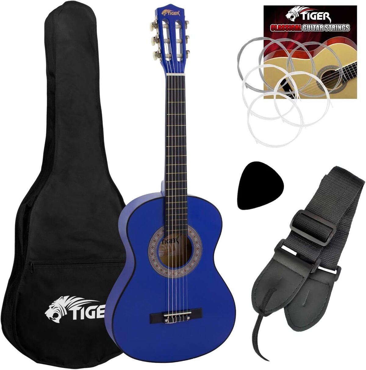 Test Tiger Guitare 1/4 : harmonie en Bleu
