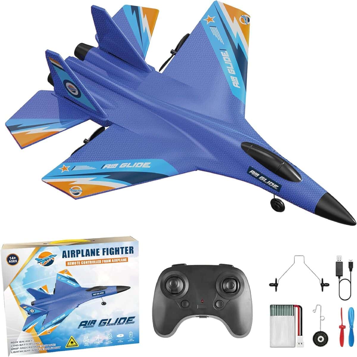 Test : avion de chasse AirGlide SU-35, incassable et facile à piloter