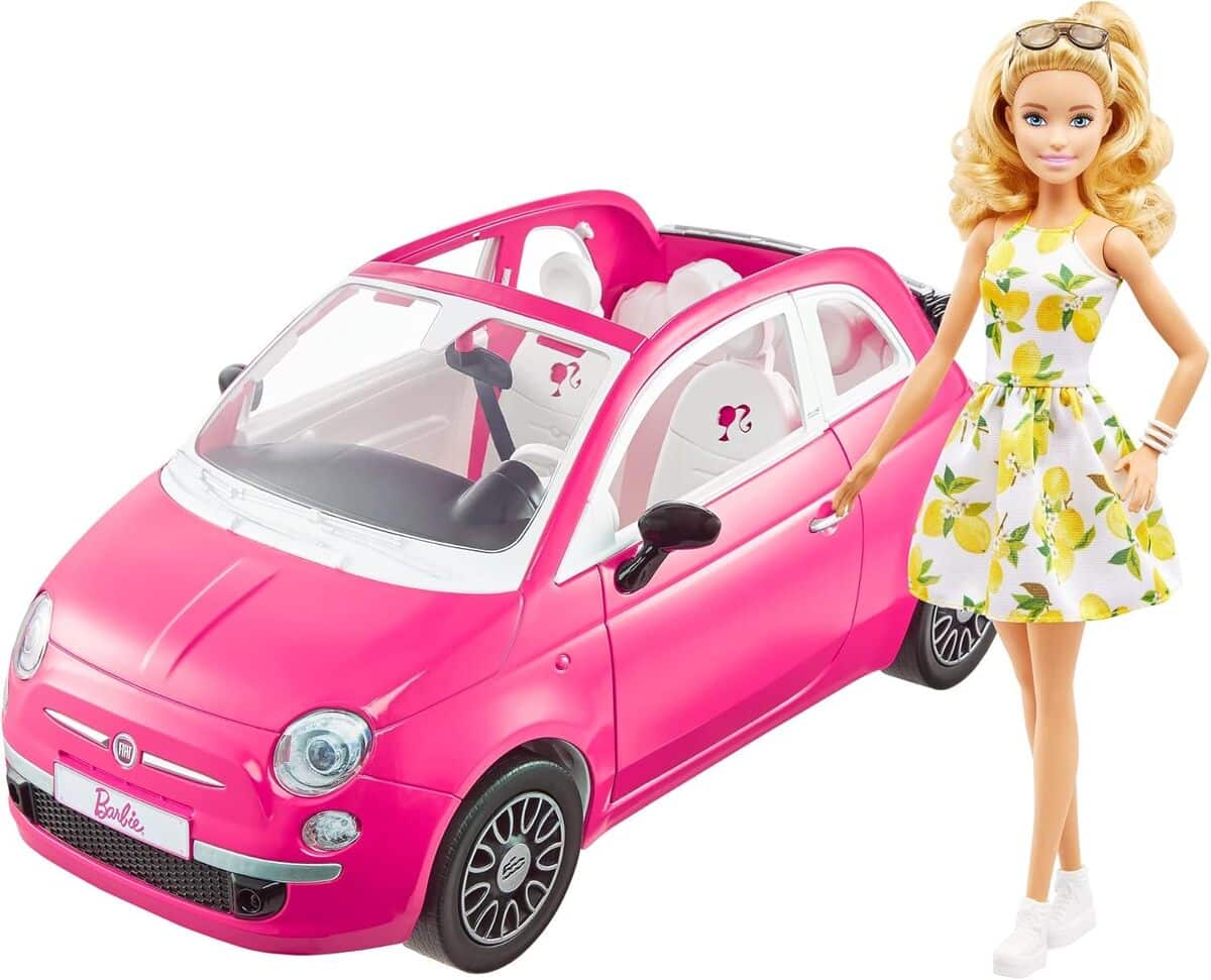 Test : barbie et sa fiat 500, le coffret à ne pas manquer