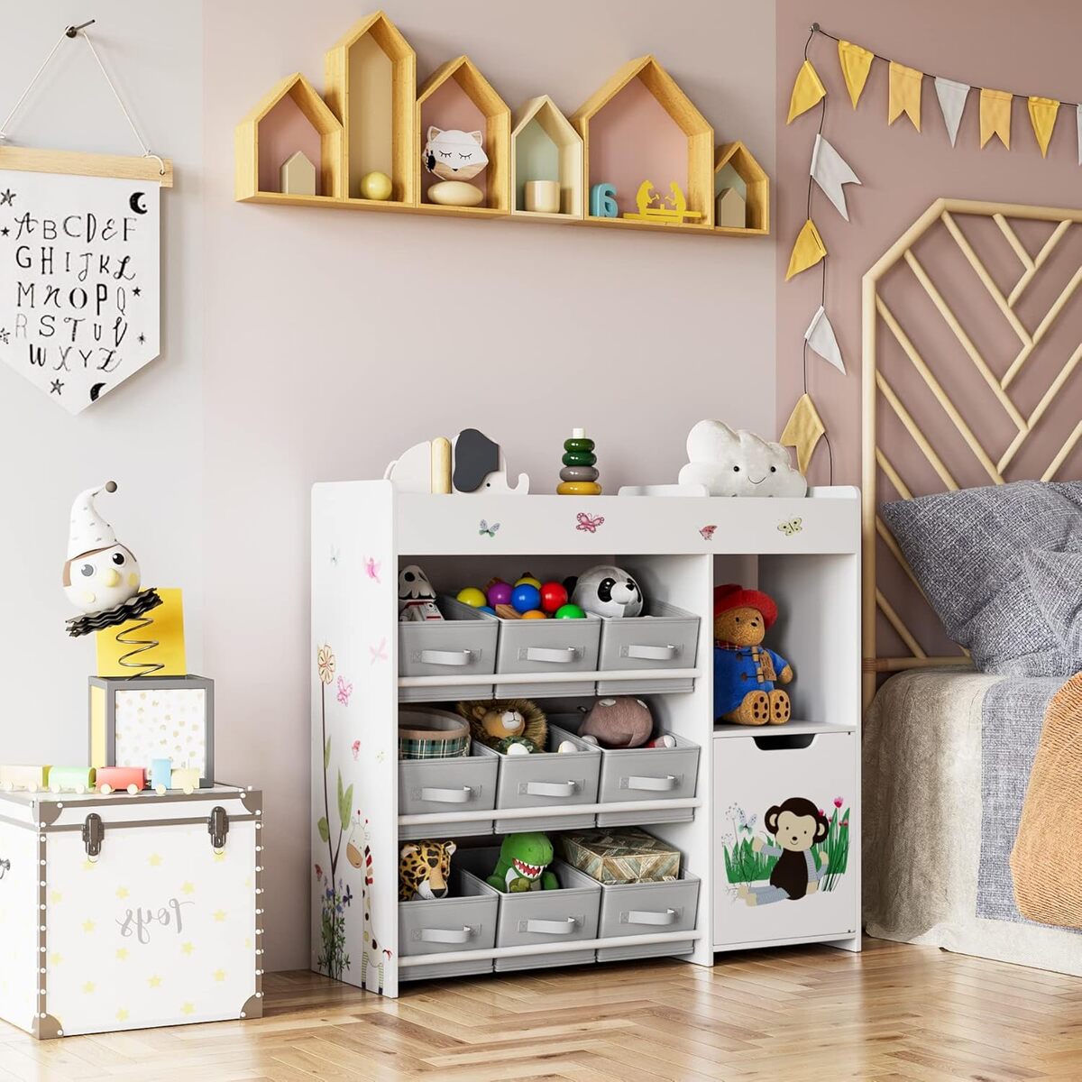 Test de l'étagère à jouets HOCSOK : rangement astucieux et pratique