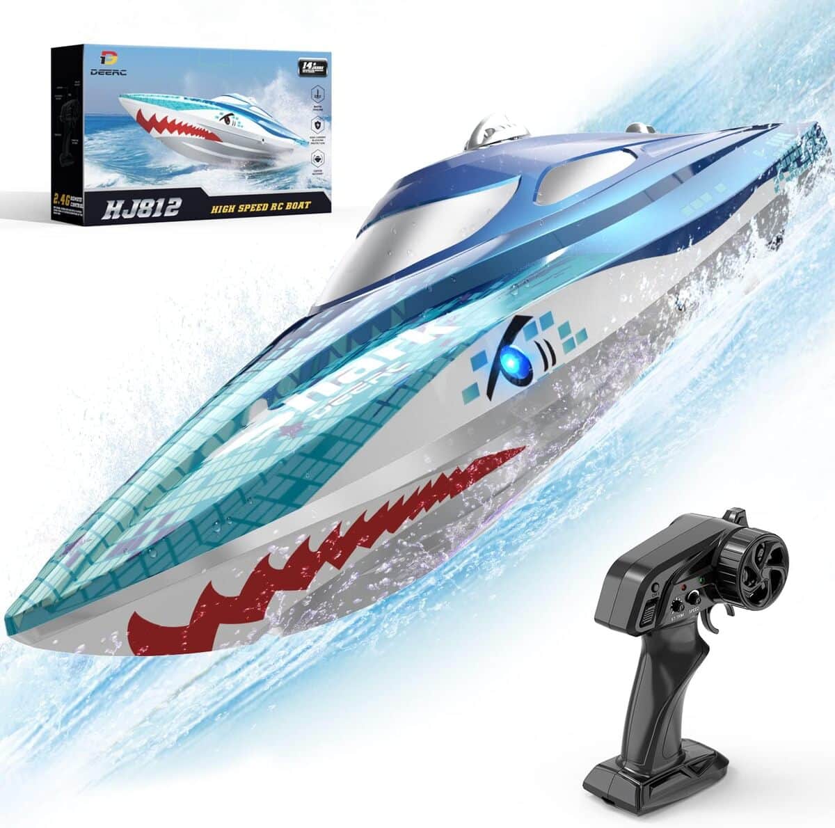 Test du bateau rc deerc : vitesse et fun garantis