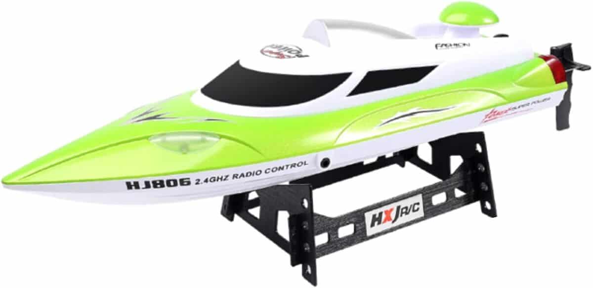 Test du bateau télécommandé hongxunjie : vitesse et fun garantis