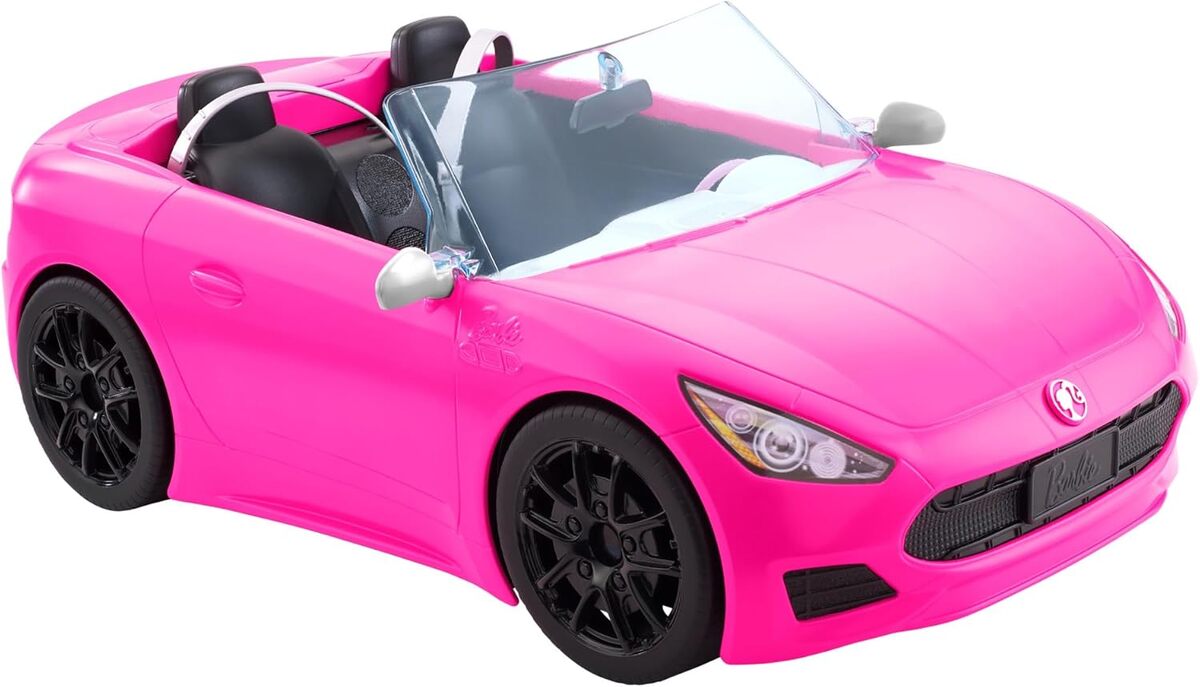 Test du cabriolet rose Barbie HBT92 : une voiture de rêve pour enfants