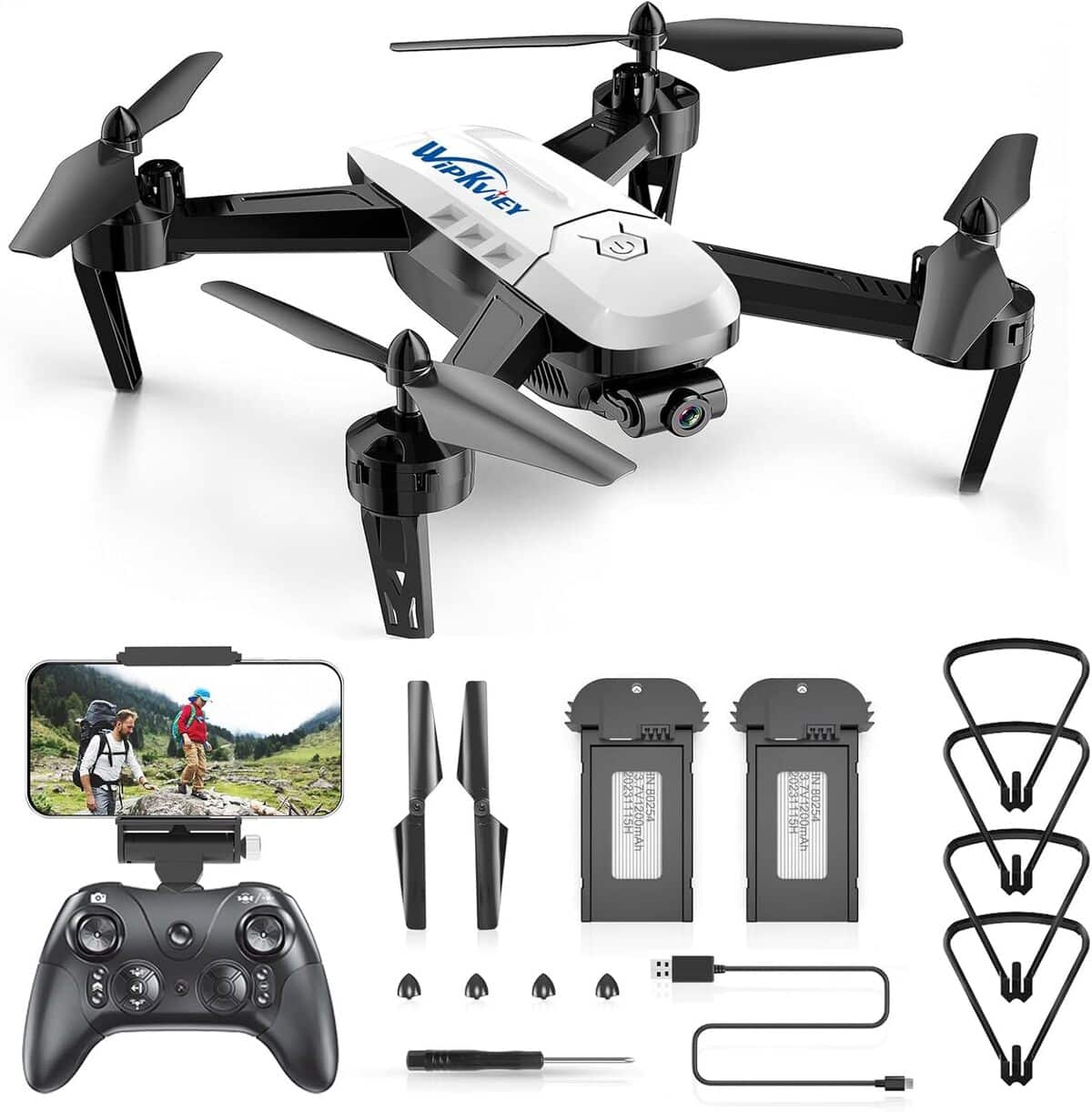 Test du drone Wipkviey T6 : caméra HD et plus encore