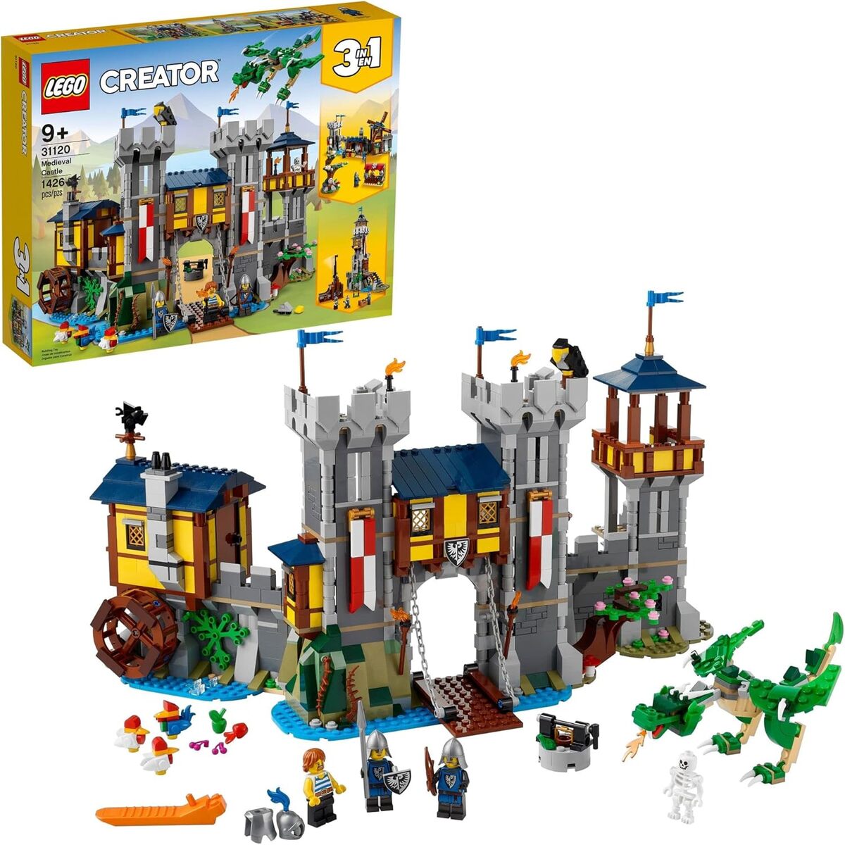 Test du set LEGO medieval castle 31120 : une aventure en briques