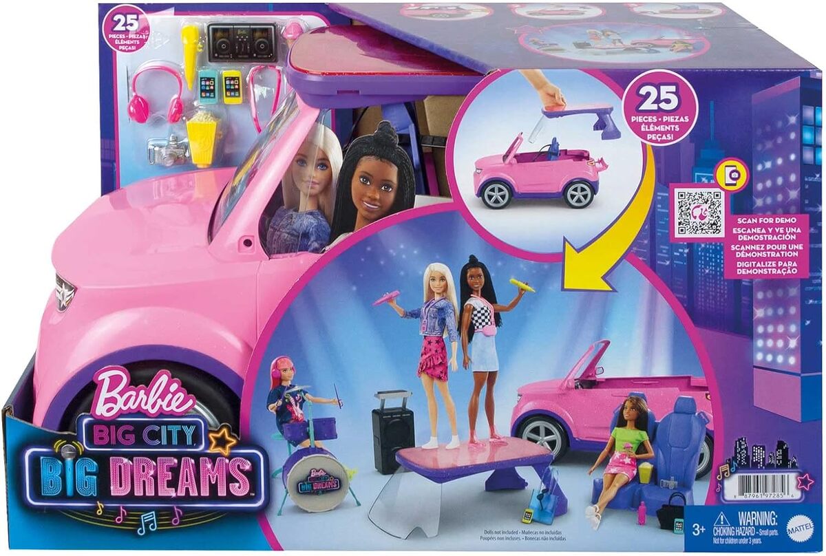 Test du véhicule concert transformable Barbie GYJ25 : notre avis détaillé