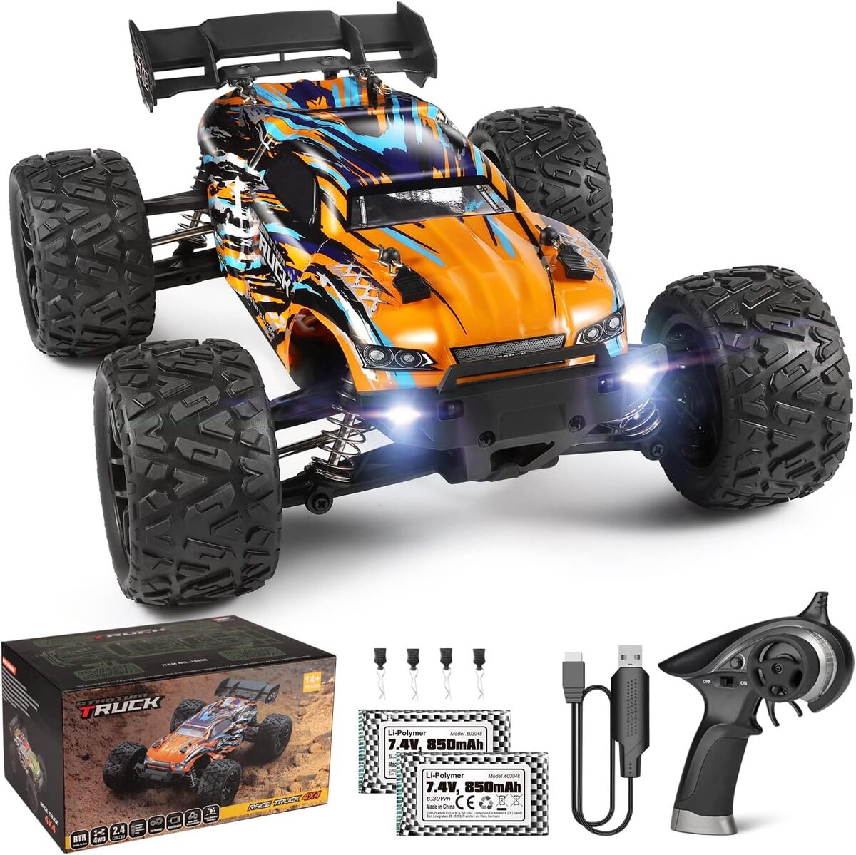 Test : haiboxing RC 4WD 1/18, le monstre tout-terrain à 36 km/h