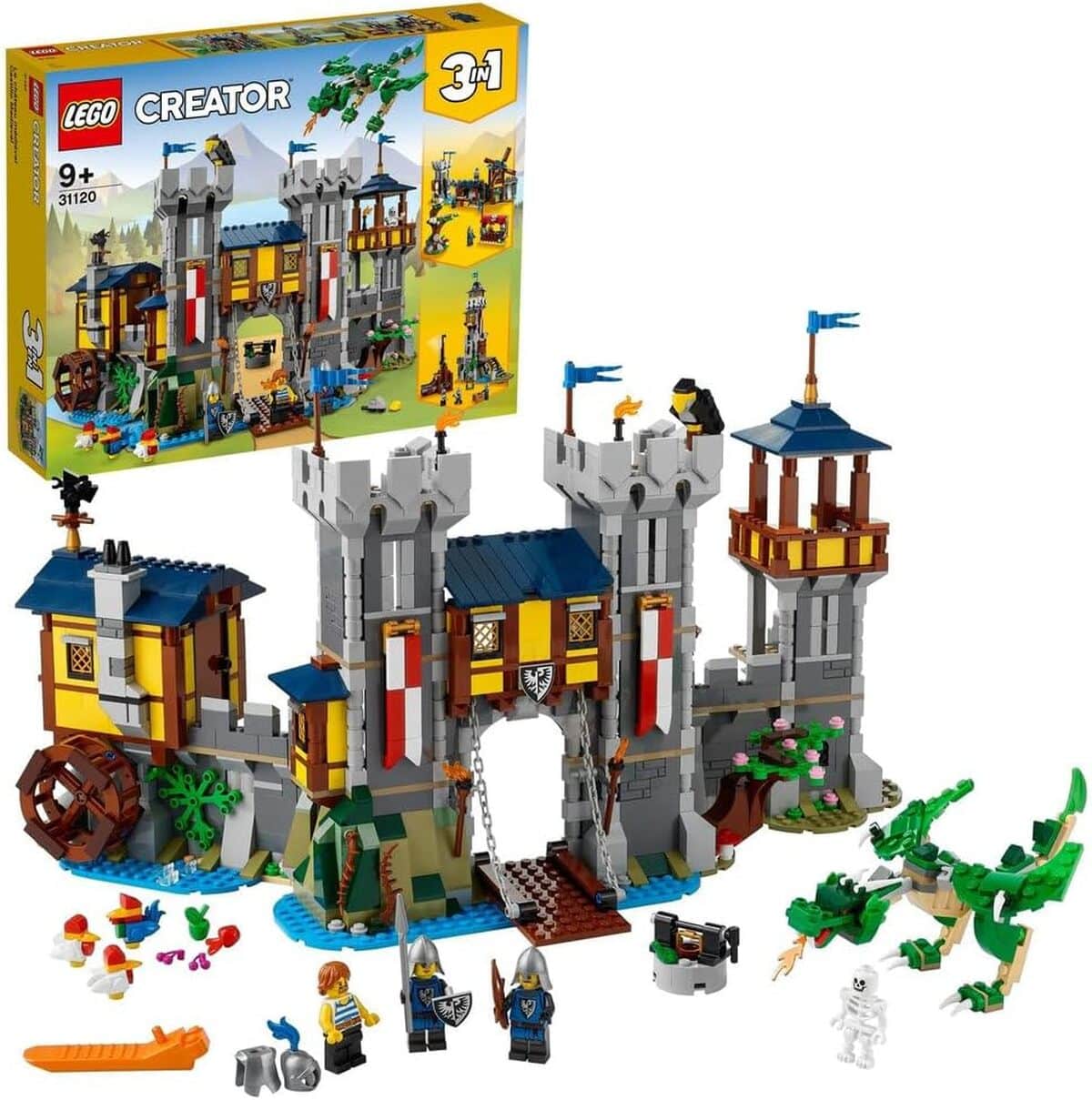 Test : lEGO Creator 3in1 château médiéval, l'avis des fans