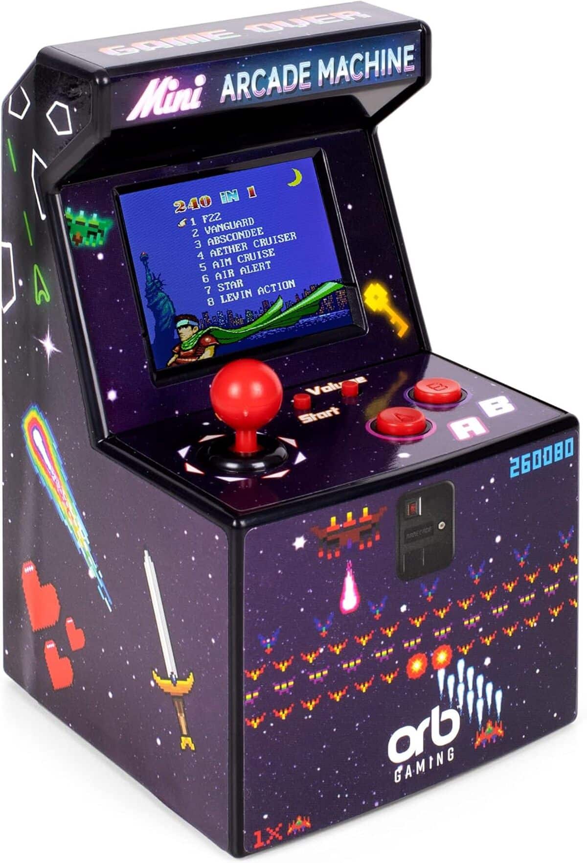 Test : thumbsUp! mini machine d'arcade rétro