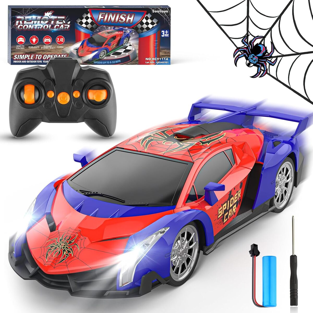 Test : voiture télécommandée RC Drift 1/18 à 15 km/h