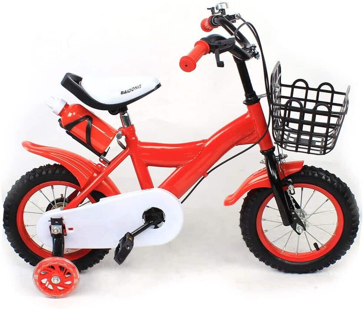 Test du vélo enfant KinHall 12 pouces rouge : idéal pour débutants