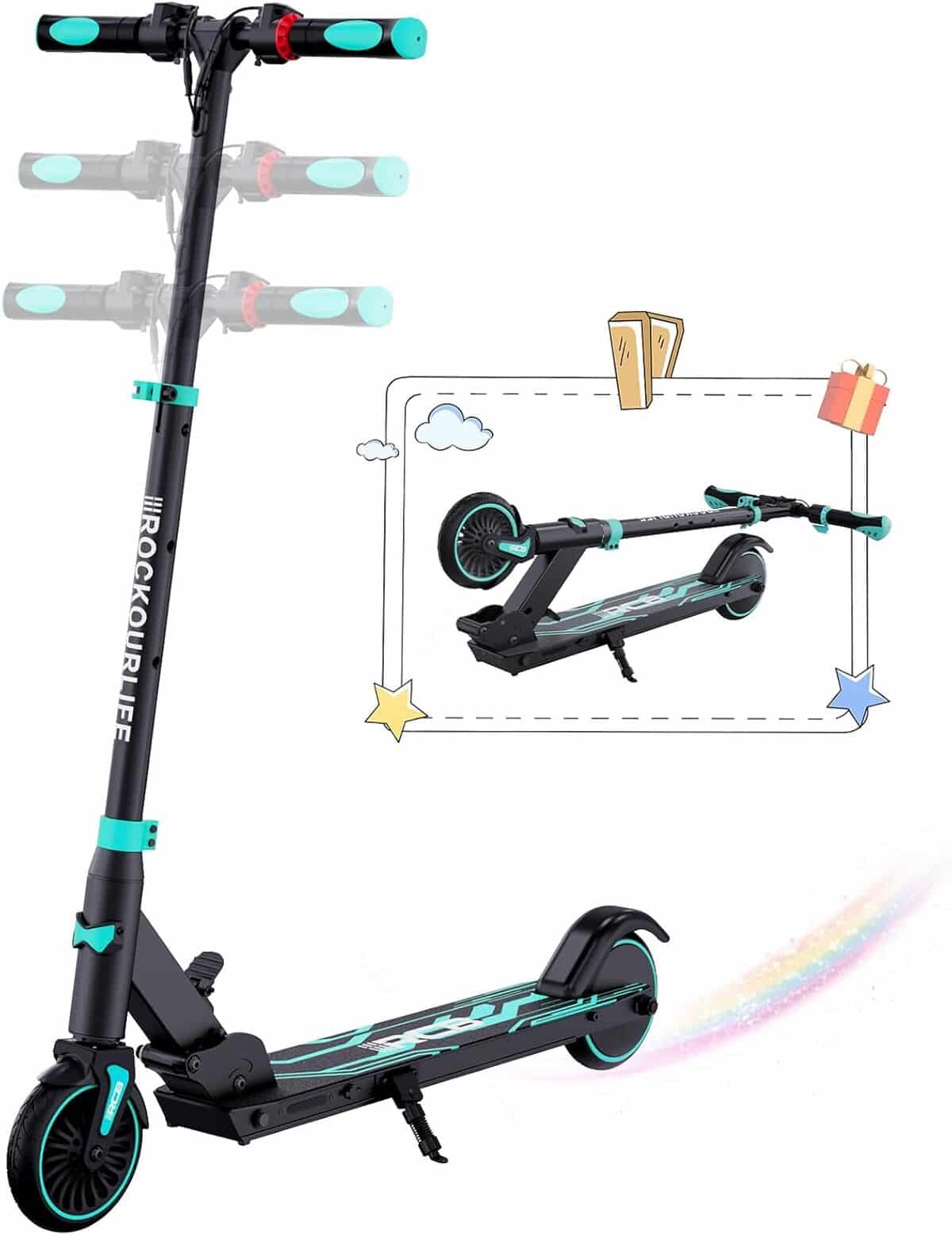 Test : trottinette électrique RCB TECH pour enfants - autonomie et vitesse
