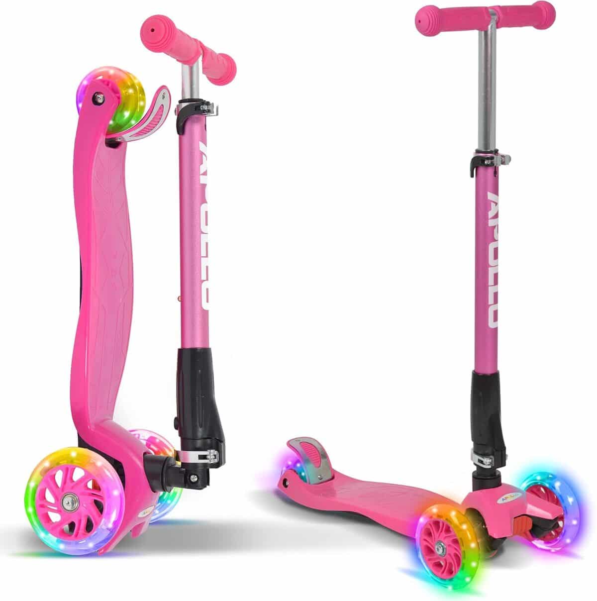 Test : trottinette enfants Whiz LED d'Apollo