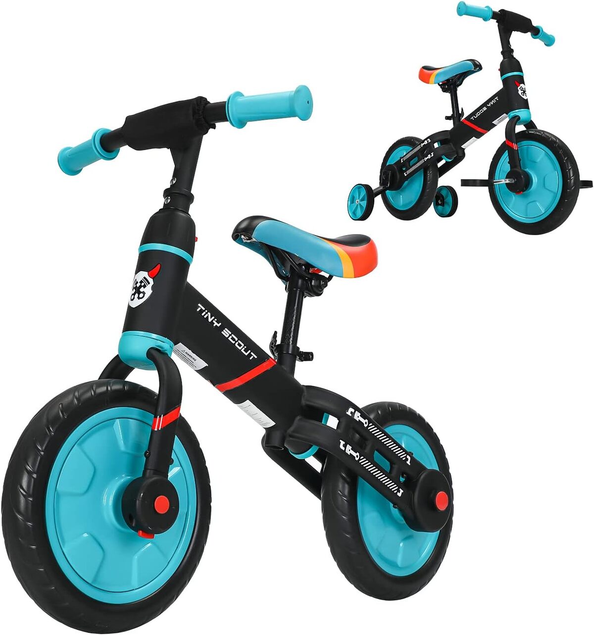 Test UBRAVOO Tiny Scout : vélo 4 en 1 pour enfants 3 à 5 ans