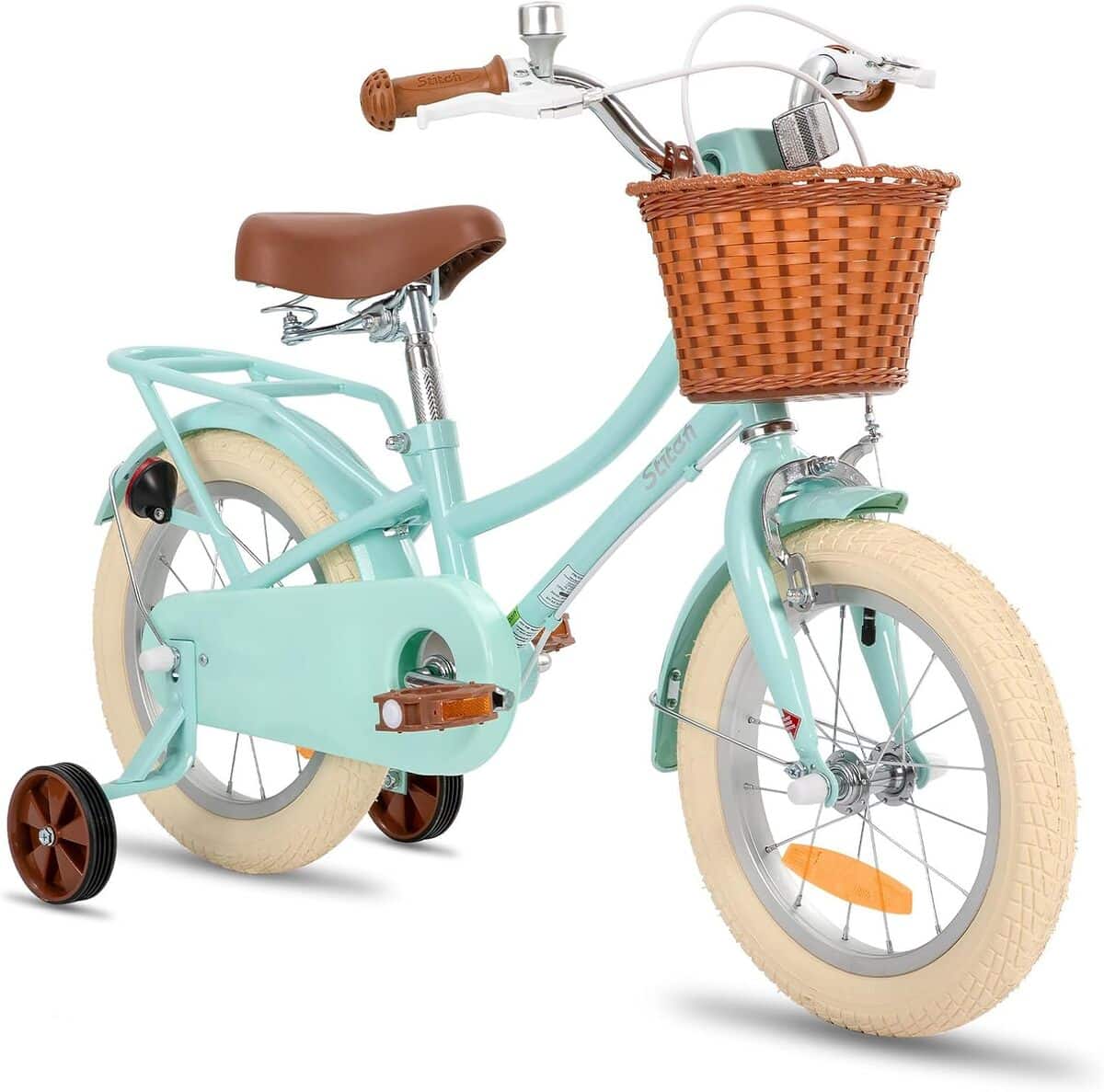 Test : vélo STITCH MANCHI 12 pouces avec panier pour enfants