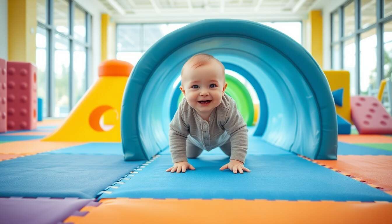 Parcours de motricité pour bébé : bien le choisir