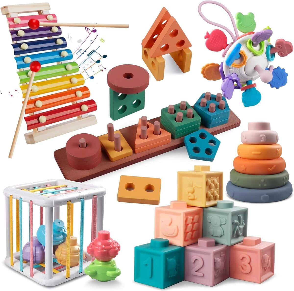 Test : cube d'activité 6 en 1 Montessori en bois pour bébé