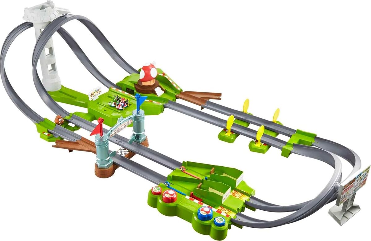 Test du circuit Deluxe Mario Kart Hot Wheels : avis sur le modèle HFY15