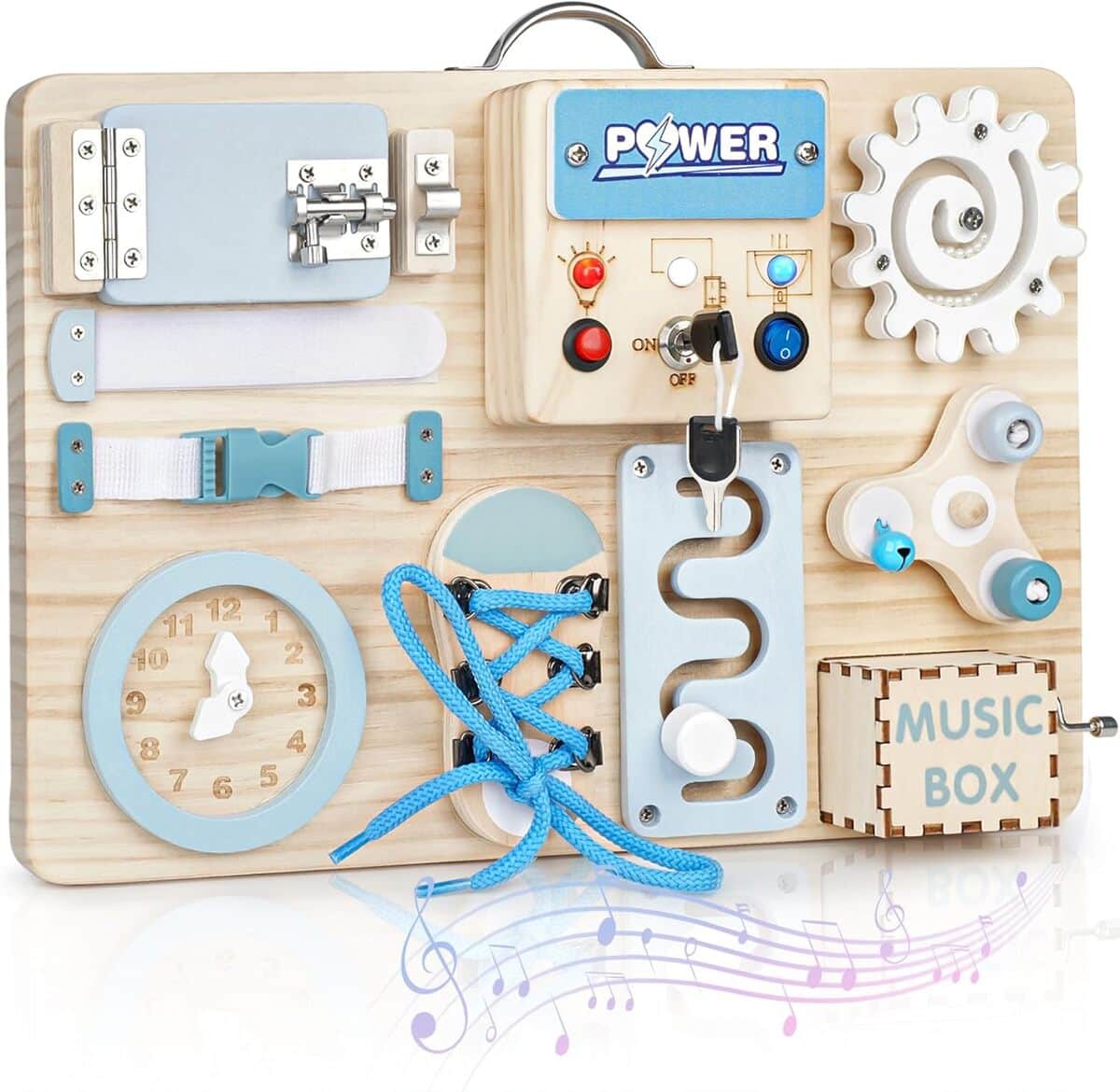 Test du tableau d'activités Montessori LED de Joyreal