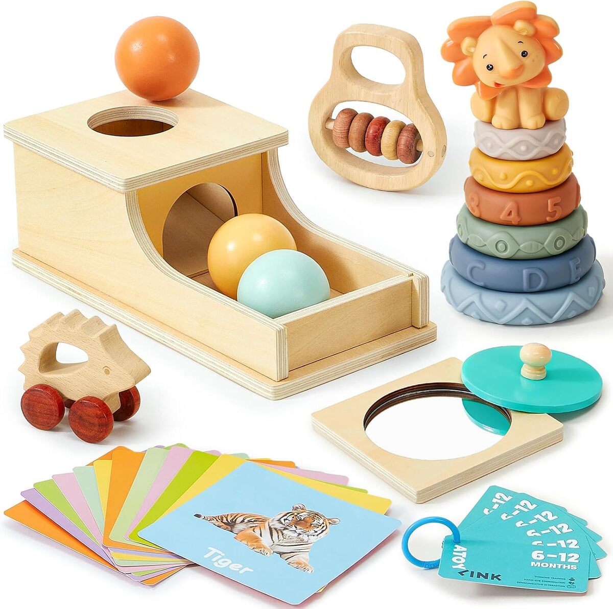 Test : jouet bébé Montessori Atoylink 6-12 mois pour l’éveil sensoriel
