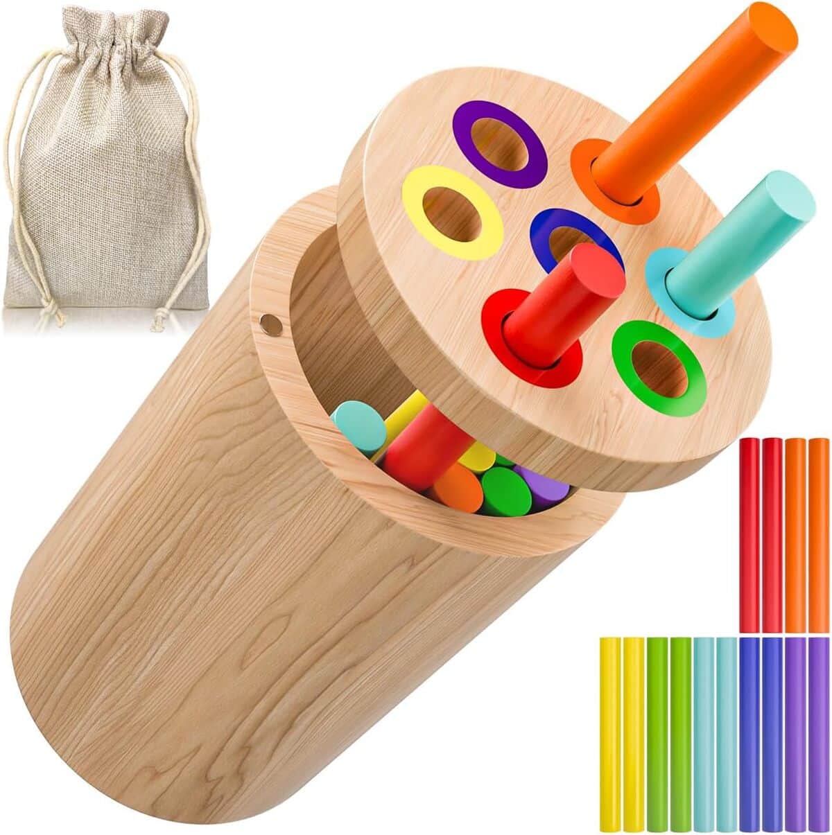 Test : jouets Montessori en bois Sephix, éveil et motricité fine