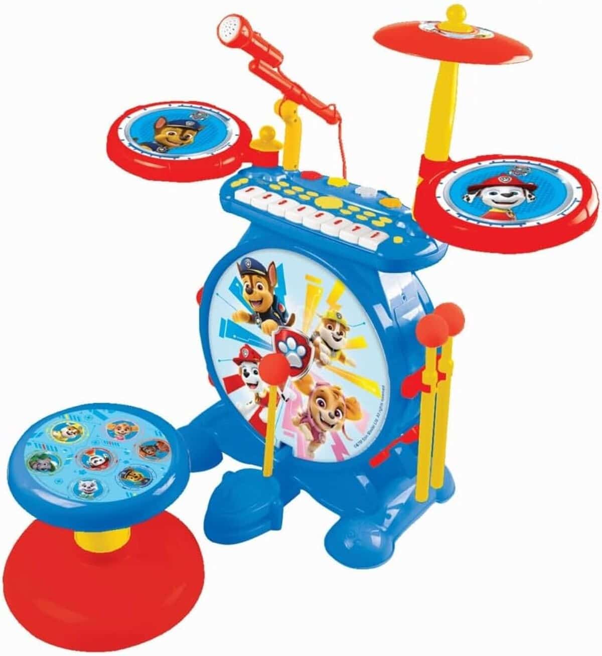 Test : lexibook batterie électronique enfant Pat'Patrouille, modèle K610PA