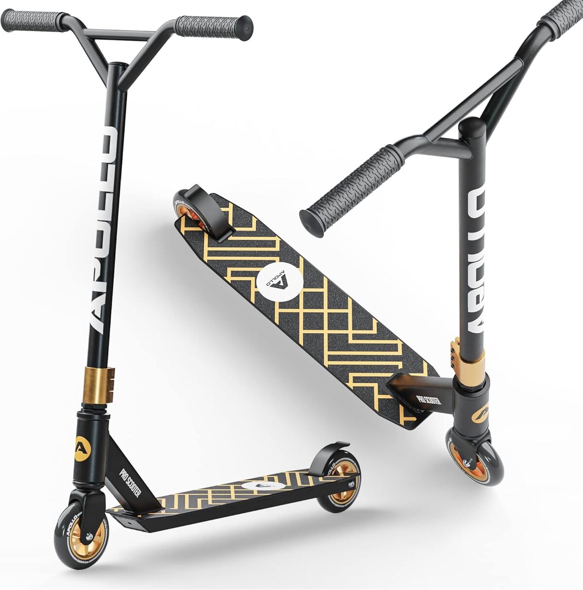 Test trottinette freestyle Apollo Genius Pro : robuste dès 6 ans