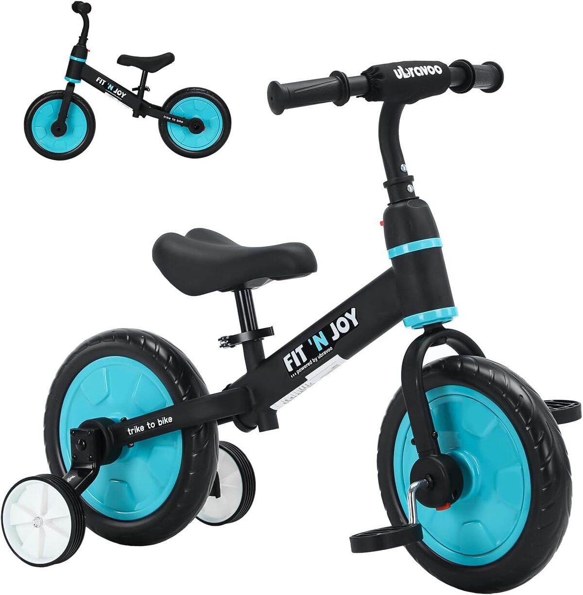Test : vélo évolutif UBRAVOO Fit 'n Joy 4 en 1