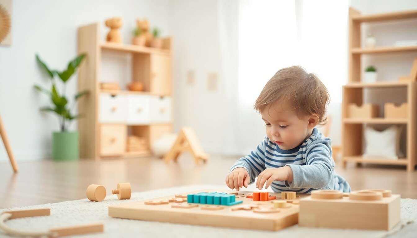 Casse-Têtes Montessori : développement et Apprentissage pour Enfants