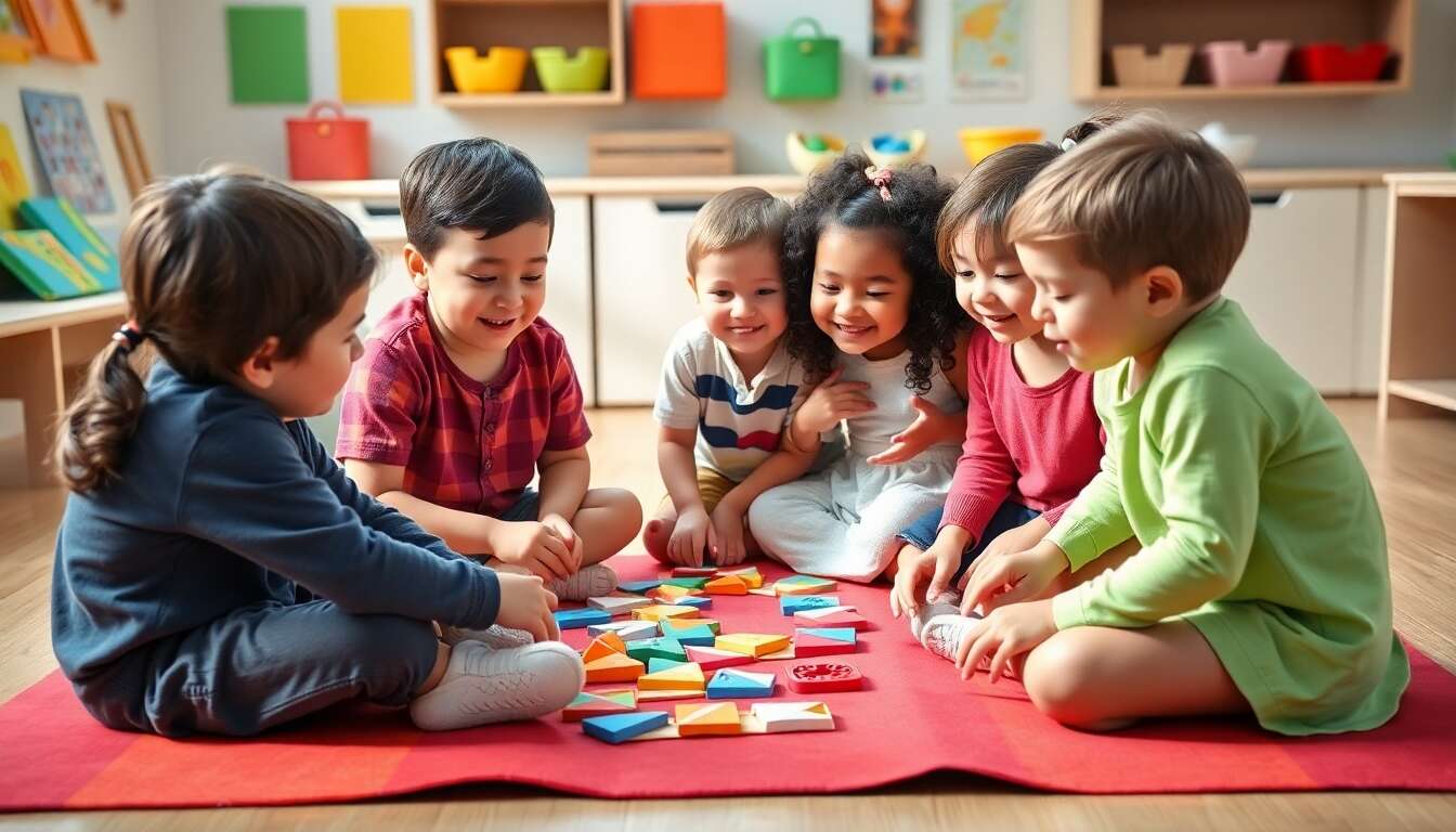 Tangram Montessori : stimuler l'apprentissage par le jeu