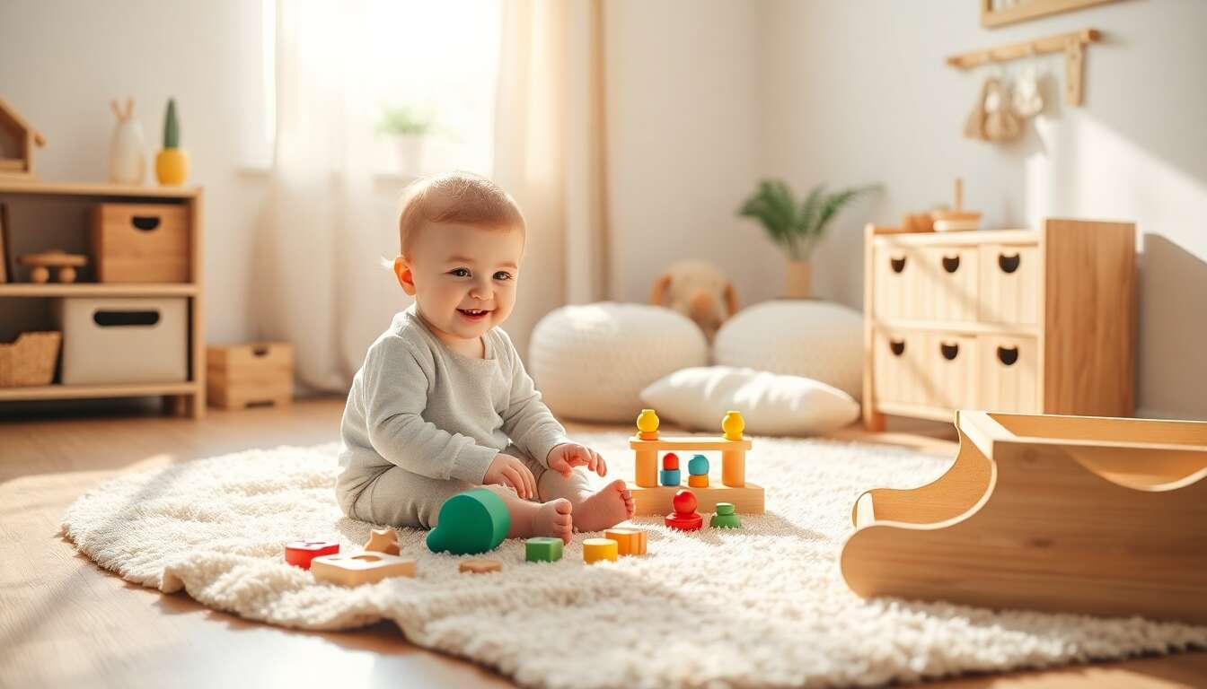 Jouets Montessori pour Bébé de 1 An : guide d'Achat