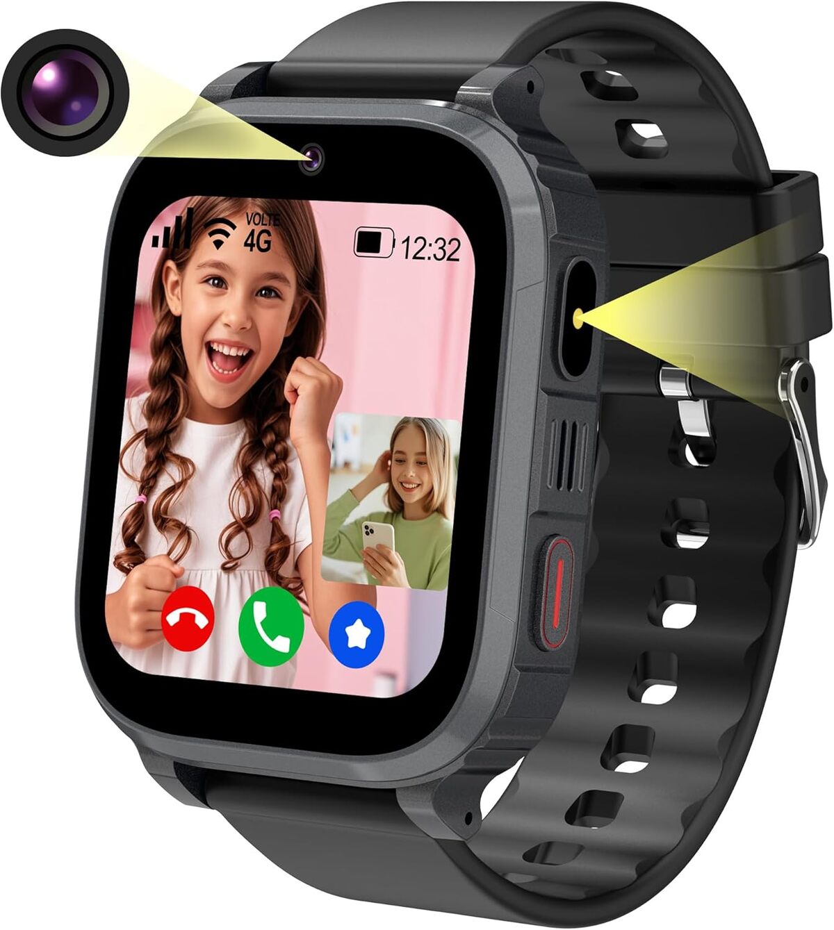 Test de la montre connectée enfant Ruopoem 4G : sécurité et fun au poignet